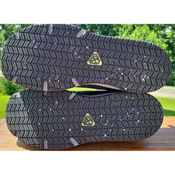 New Balance WID412P1 Black Purple Alloy Toe Work Shoes Women's Size 9 B - Picture 3 of 9